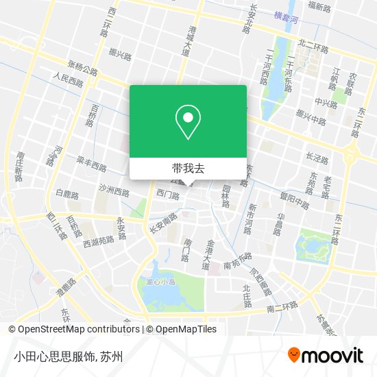 小田心思思服饰地图