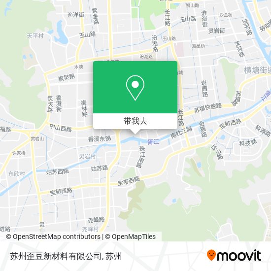 苏州歪豆新材料有限公司地图