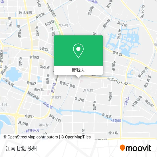江南电缆地图