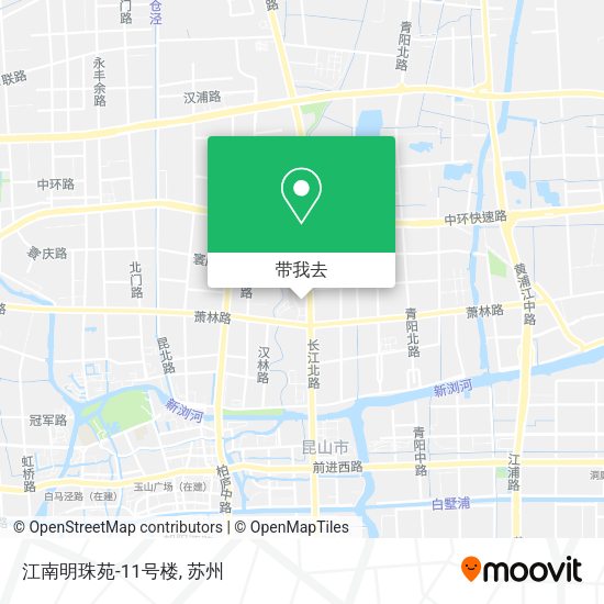 江南明珠苑-11号楼地图