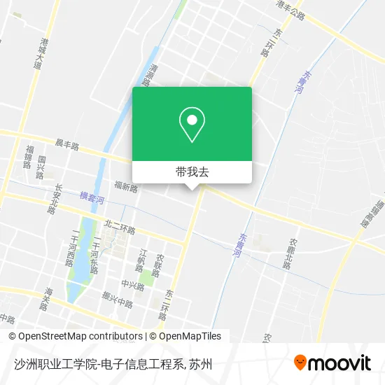 沙洲职业工学院-电子信息工程系地图