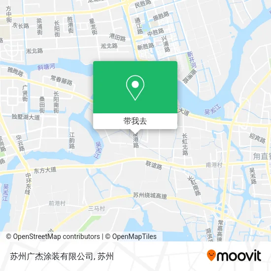 苏州广杰涂装有限公司地图