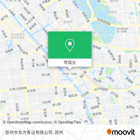苏州市东方客运有限公司地图