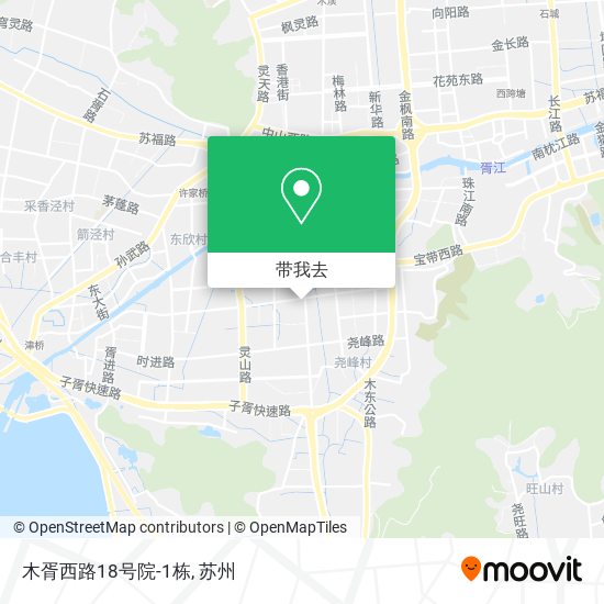 木胥西路18号院-1栋地图