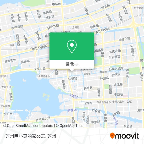 苏州巨小豆的家公寓地图