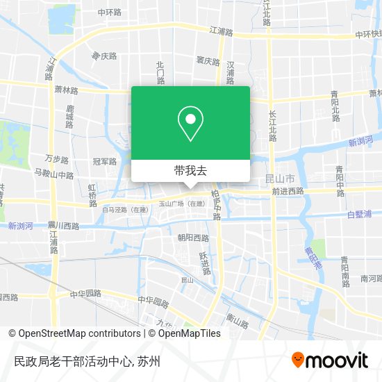 民政局老干部活动中心地图