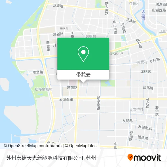 苏州宏捷天光新能源科技有限公司地图