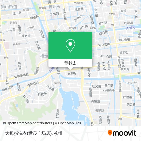 大拇指洗衣(世茂广场店)地图