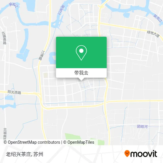 老绍兴茶庄地图