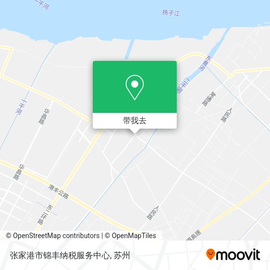 张家港市锦丰纳税服务中心地图