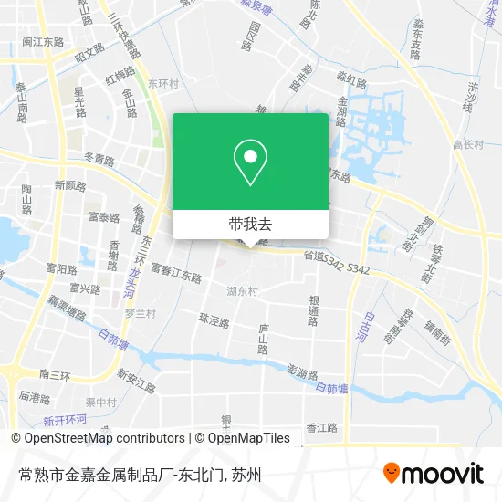 常熟市金嘉金属制品厂-东北门地图