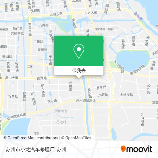 苏州市小龙汽车修理厂地图