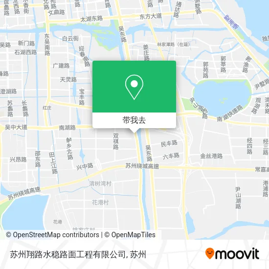 苏州翔路水稳路面工程有限公司地图