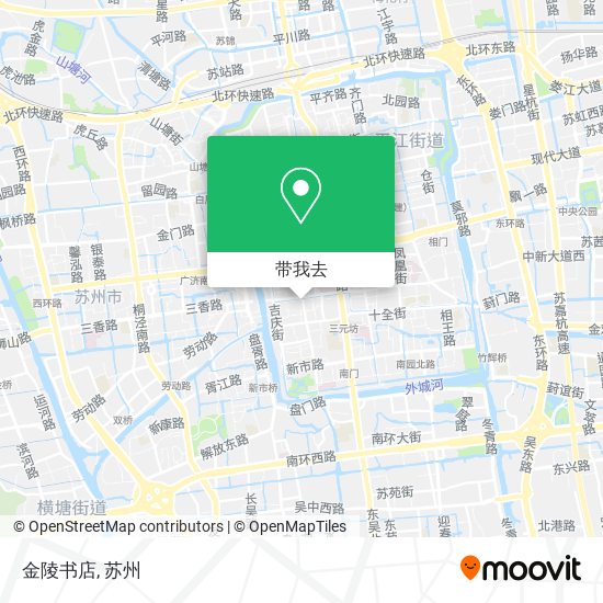 金陵书店地图