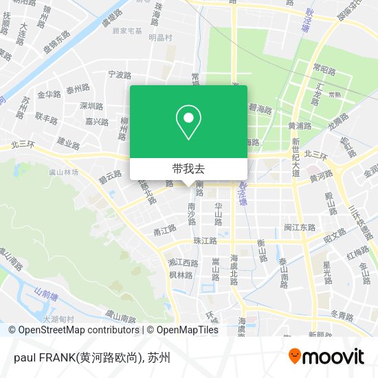 paul FRANK(黄河路欧尚)地图