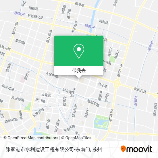 张家港市水利建设工程有限公司-东南门地图