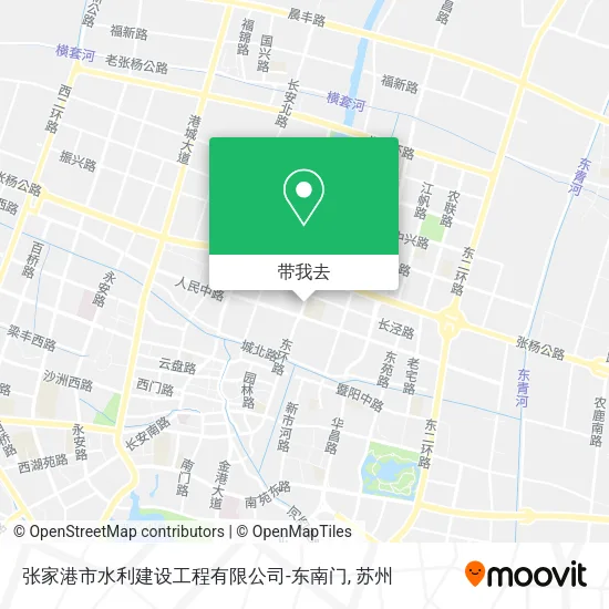 张家港市水利建设工程有限公司-东南门地图