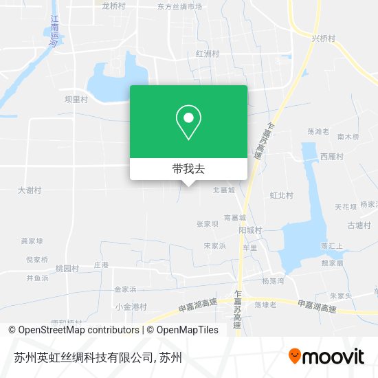 苏州英虹丝绸科技有限公司地图