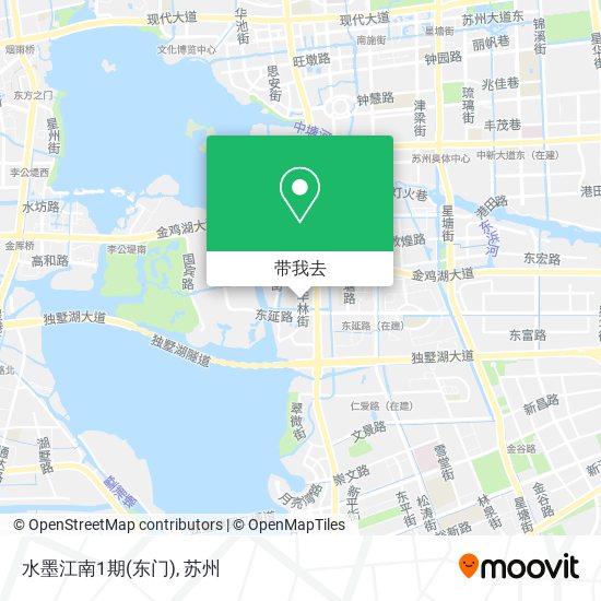 水墨江南1期(东门)地图