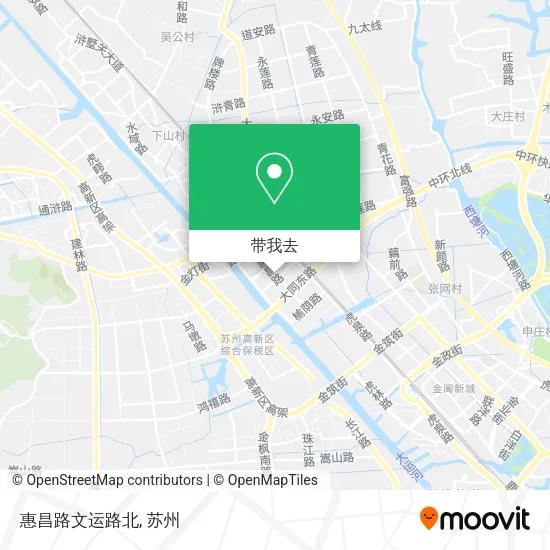 惠昌路文运路北地图