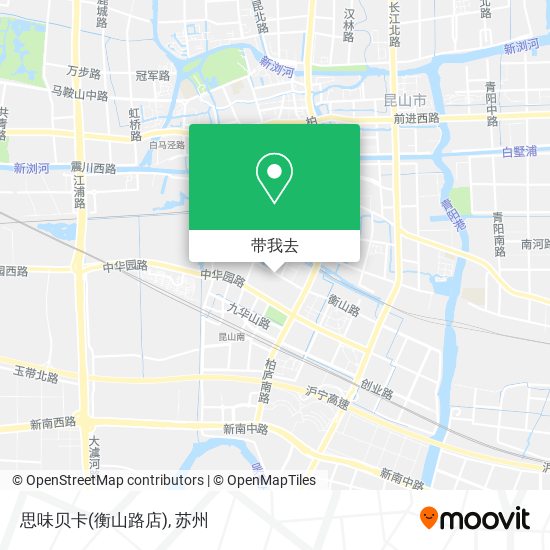 思味贝卡(衡山路店)地图