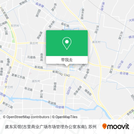 虞东宾馆(古里商业广场市场管理办公室东南)地图