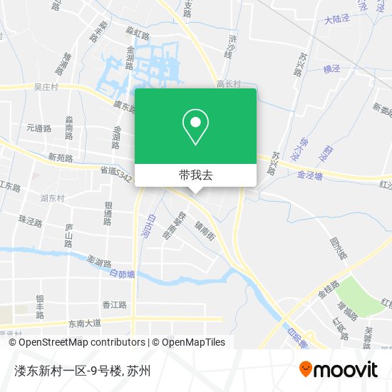 溇东新村一区-9号楼地图