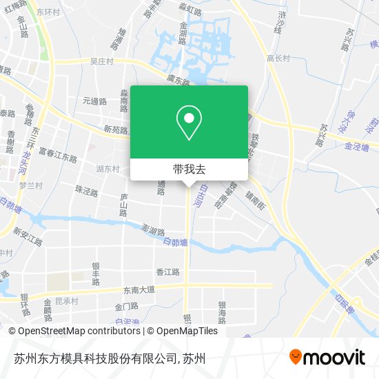 苏州东方模具科技股份有限公司地图