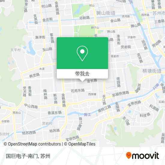 国巨电子-南门地图