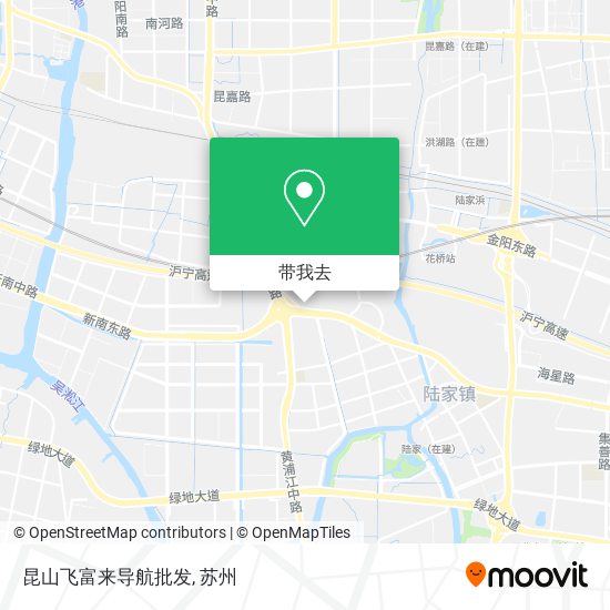 昆山飞富来导航批发地图