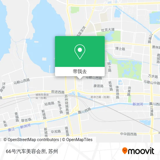 66号汽车美容会所地图