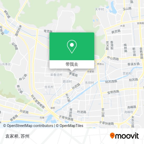 袁家桥地图