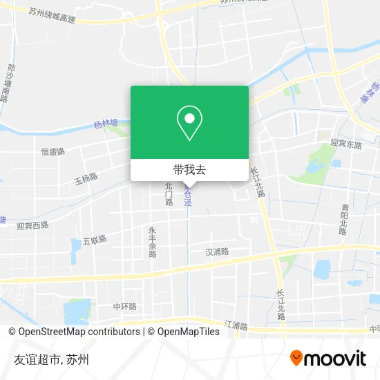 友谊超市地图