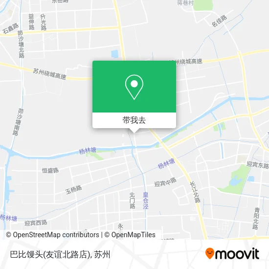 巴比馒头(友谊北路店)地图
