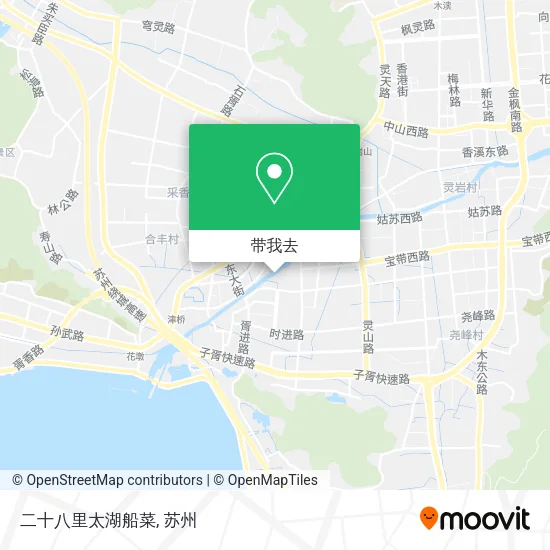 二十八里太湖船菜地图