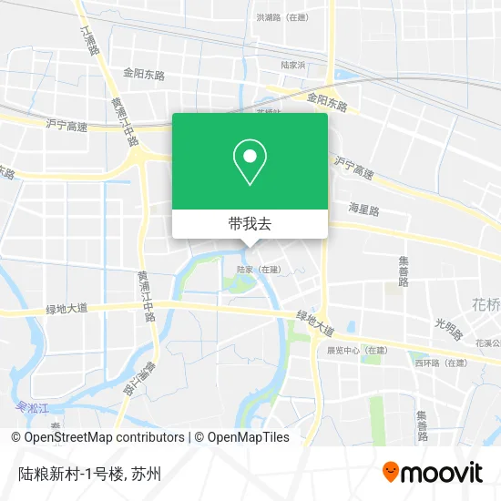 陆粮新村-1号楼地图