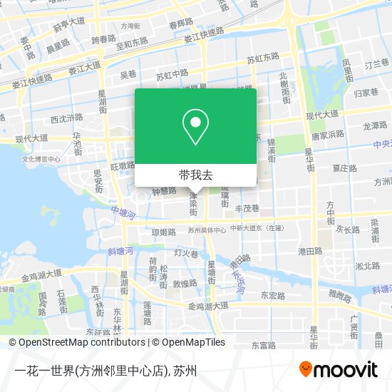 一花一世界(方洲邻里中心店)地图