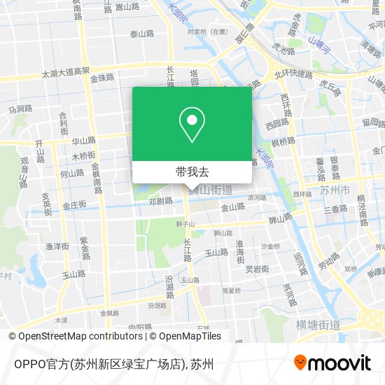 OPPO官方(苏州新区绿宝广场店)地图