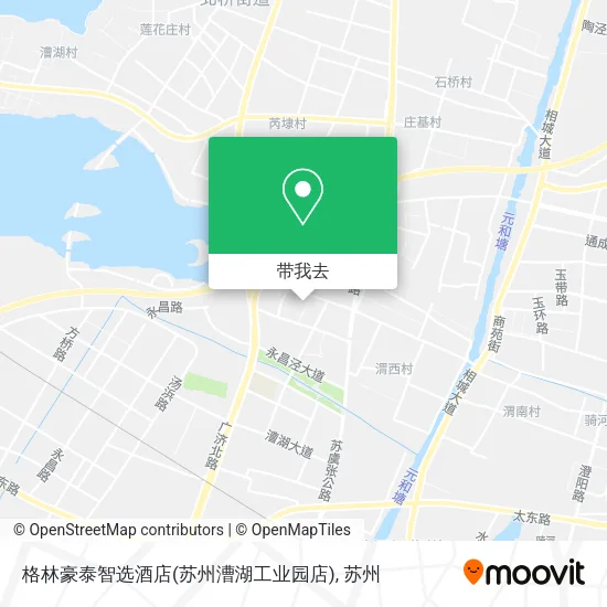 格林豪泰智选酒店(苏州漕湖工业园店)地图