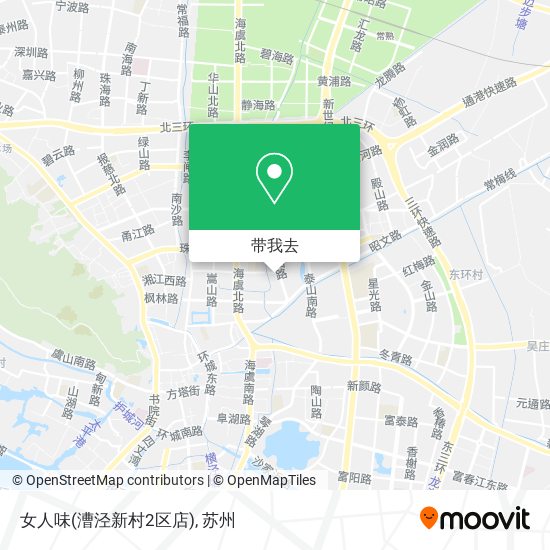 女人味(漕泾新村2区店)地图