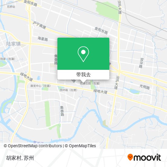 胡家村地图