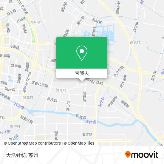 天浩针纺地图