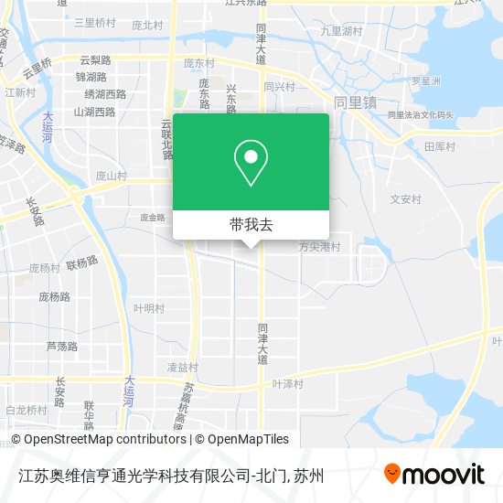 江苏奥维信亨通光学科技有限公司-北门地图