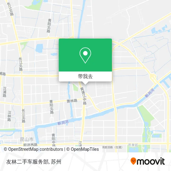 友林二手车服务部地图