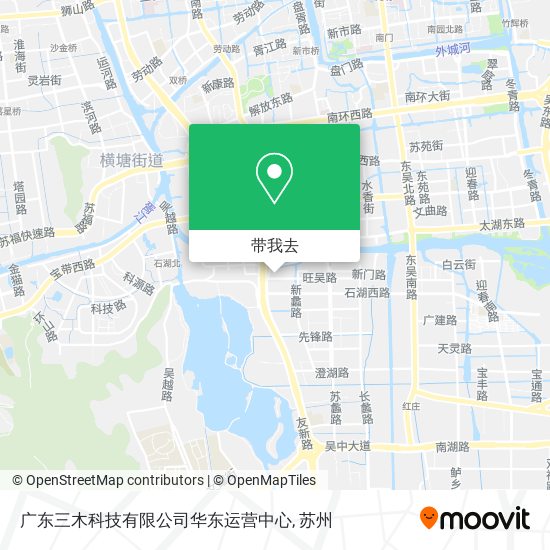 广东三木科技有限公司华东运营中心地图