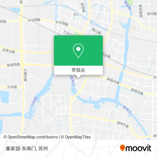 馨家园-东南门地图