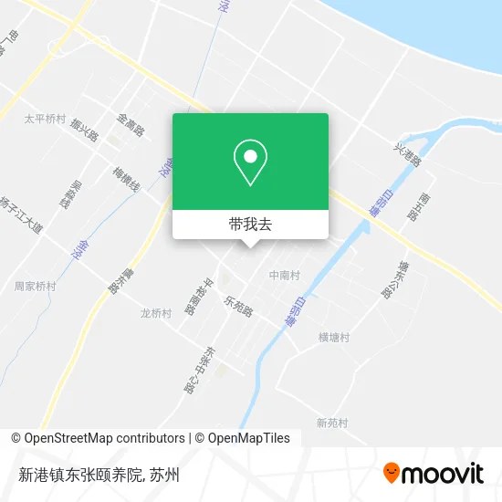 新港镇东张颐养院地图