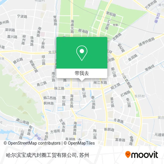 哈尔滨宝成汽封圈工贸有限公司地图