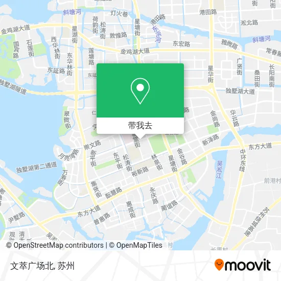 文萃广场北地图