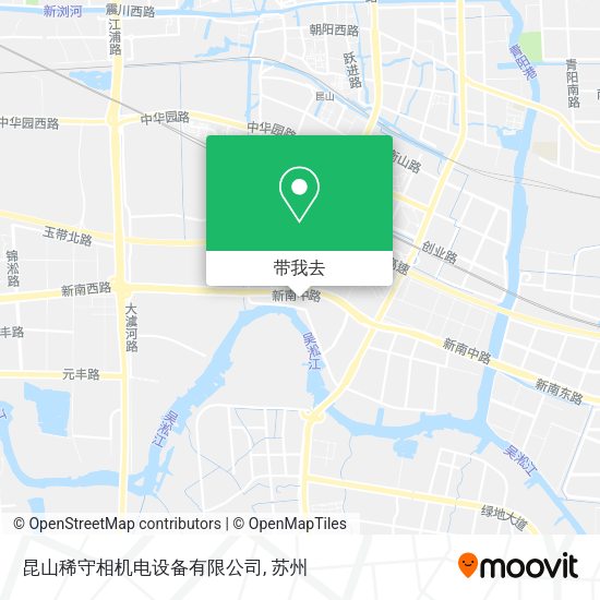 昆山稀守相机电设备有限公司地图